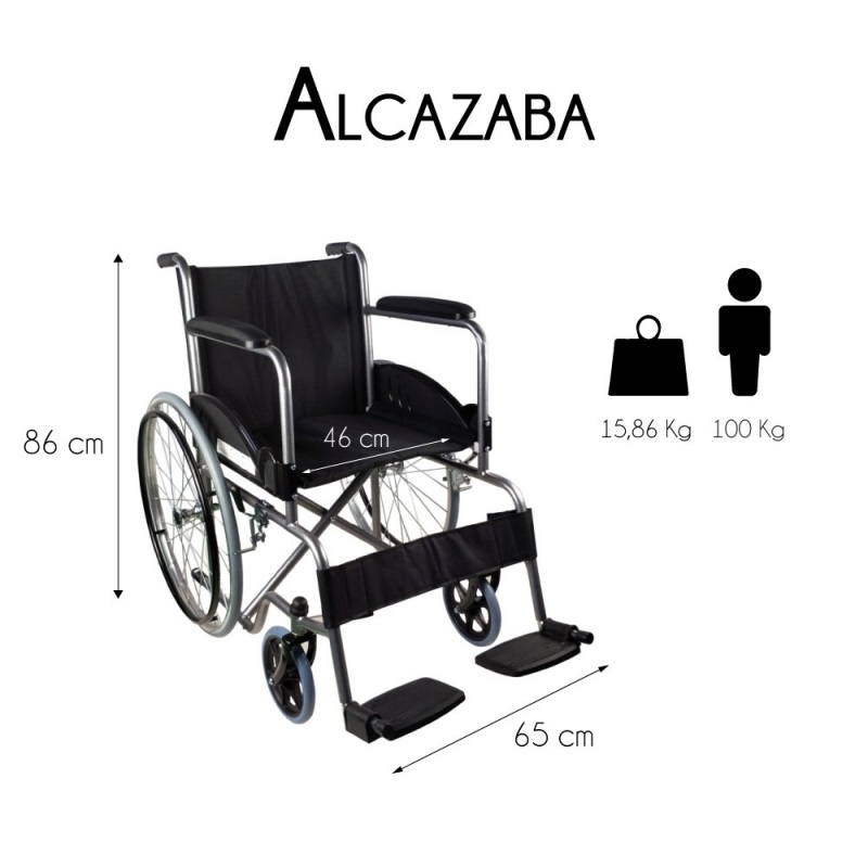 Silla de Ruedas ALCAZABA 3 Silla de Ruedas ALCAZABA - Imagen 3