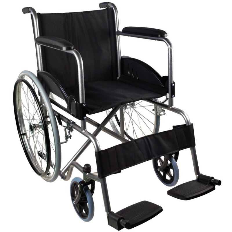Silla de Ruedas ALCAZABA 1 silla-de-ruedas-plegable-rueda-grande-ligera-negro-alcazaba-mobiclinic